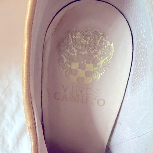 💕 Vince Camuto “Elvin” Caramel Bootie Size 8 M - Picture 5 of 12